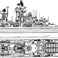Russian Kirov-Class (Project 1144 Orlan) 30 Inches Battlecruiser Model