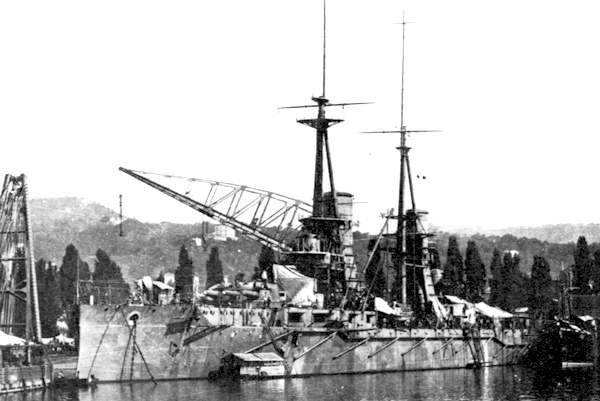 Italian Andrea Doria (1913) 30 Inches Battleship Model