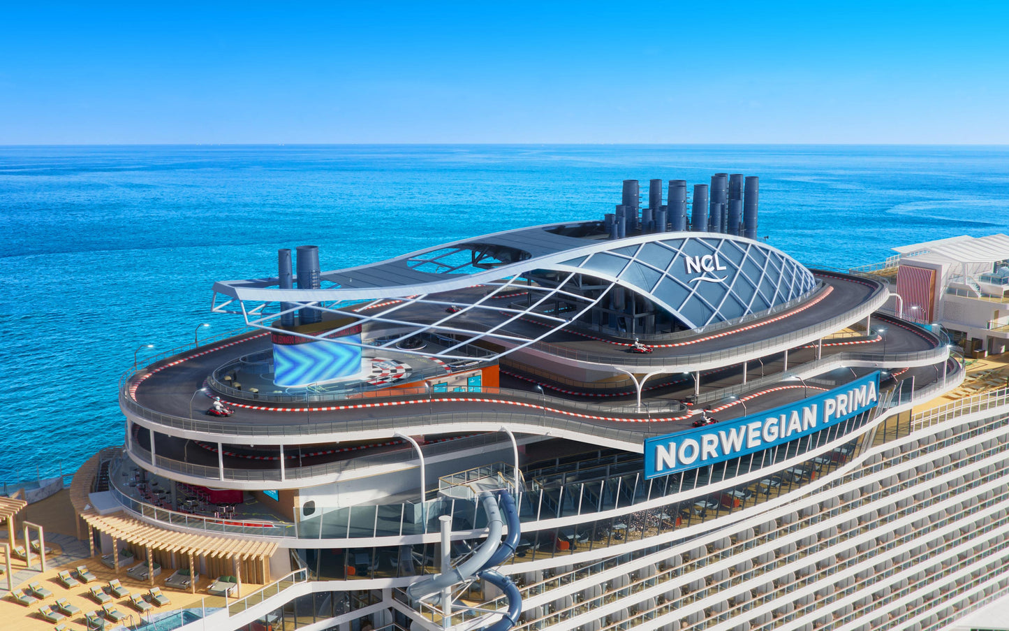 American Norwegian Prima Cruise Ship 30 Inches Model