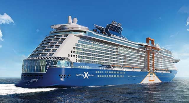 American Celebrity Apex (Edge-Class) Cruise Ship 36 Inches Model