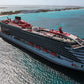 British Scarlet Lady Cruise Ship 30 Inches Model