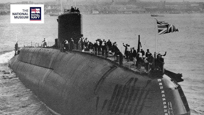 Royal Navy HMS Resolution Submarine (S22) 30 Inches Model