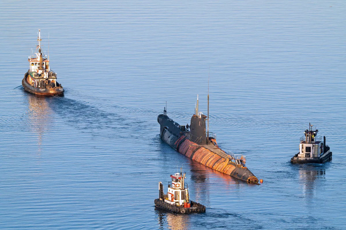 Russian B-39 Foxtrot-Class Submarine (Project 641) 36 Inches Model