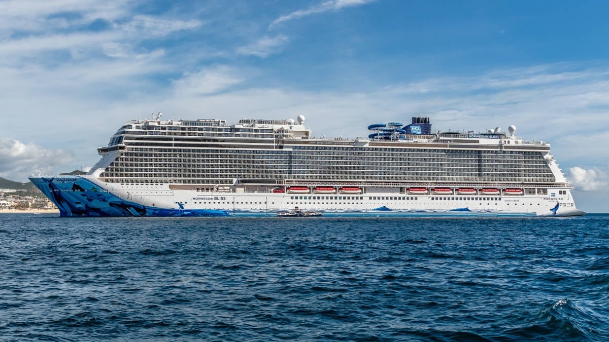 American Norwegian Bliss (Breakaway Plus Class) – Norwegian Cruise Line 36 Inches Ship Model