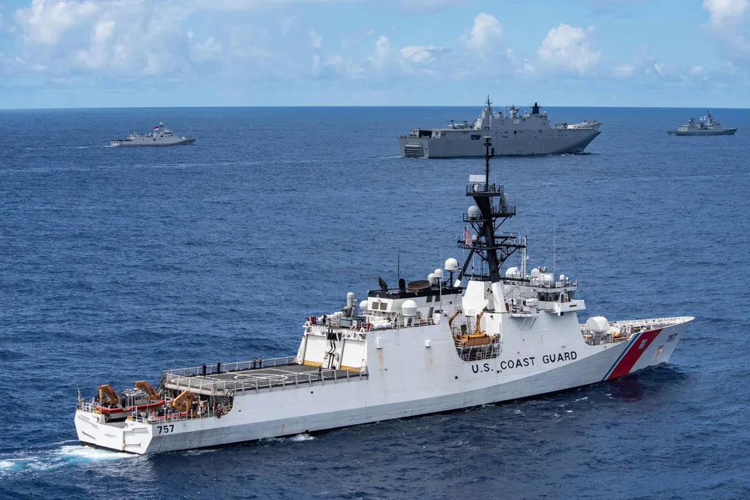 USCGC Midgett WMSL-757 L76cm Ship Model