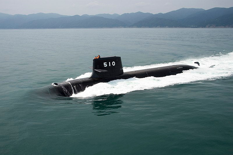 Japanese JS Sōryū Submarine (SS-501 Series) 36 Inches Model