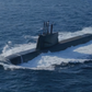 South Korean Dosan Ahn Changho Submarine (KSS-III) 30 Inches Model