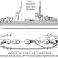 Italian Andrea Doria (1913) 36 Inches Battleship Model