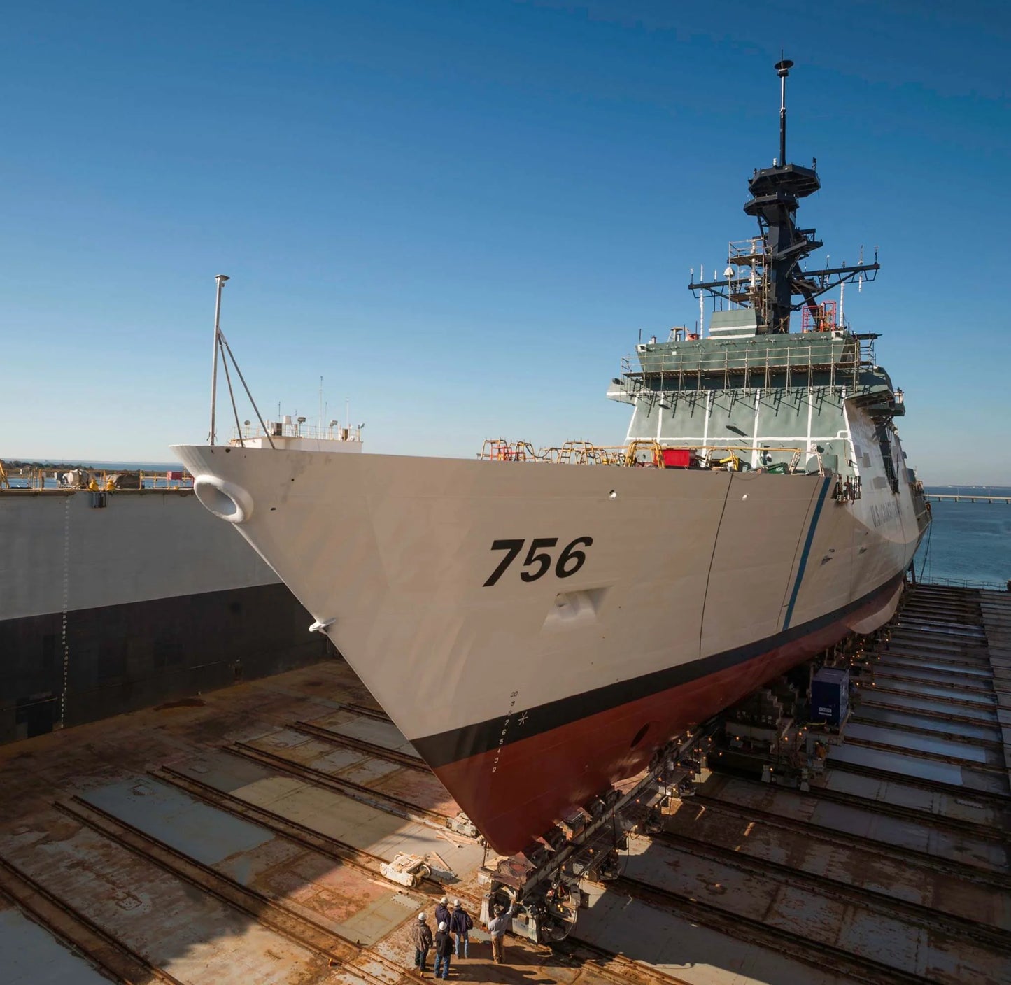 USCGC Kimball WMSL-756 L76cm Ship Model