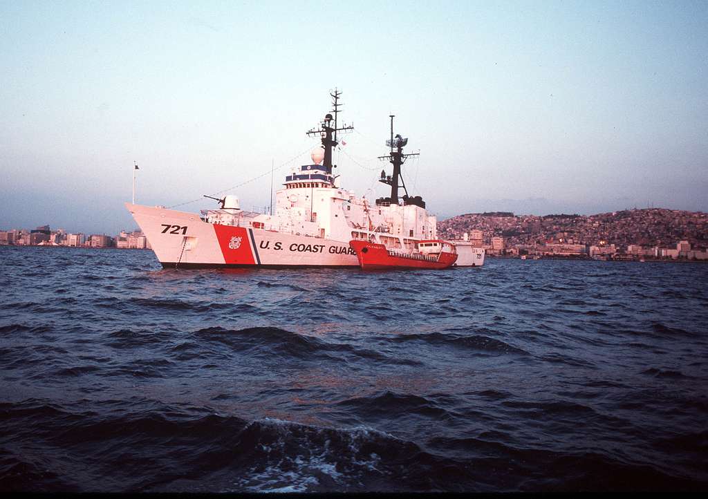 USCGC Gallatin WHEC-721 L76cm Ship Model