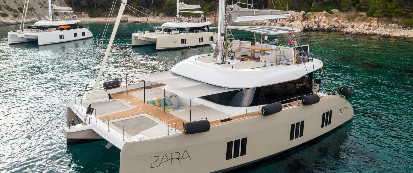 Polish Sunreef 50 (Sunreef Series) 36 Inches Ship Model
