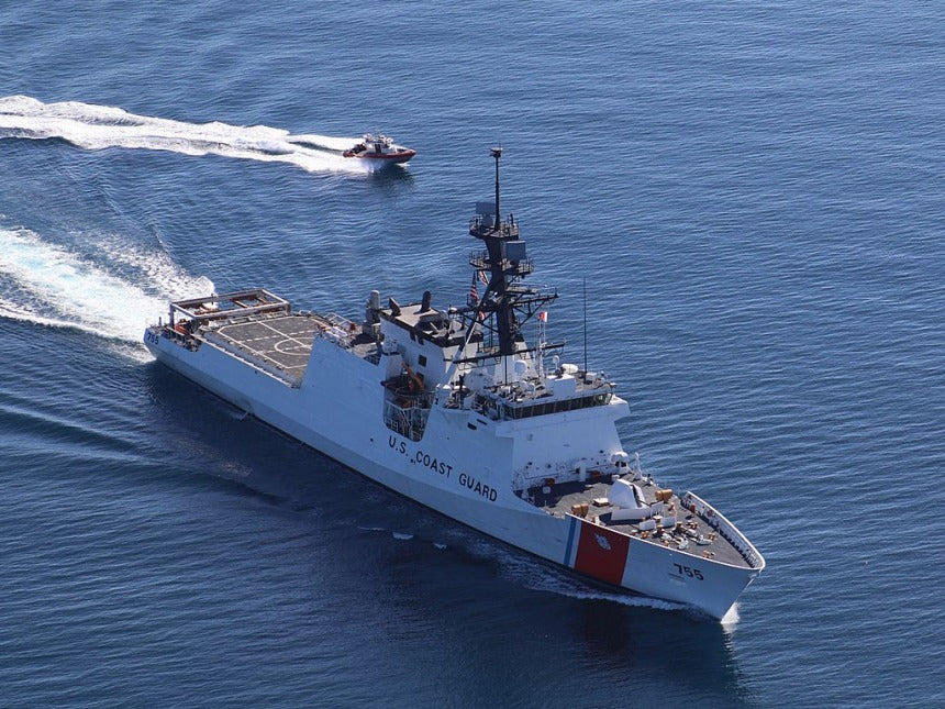 USCGC Munro WMSL-755 L76cm Ship Model