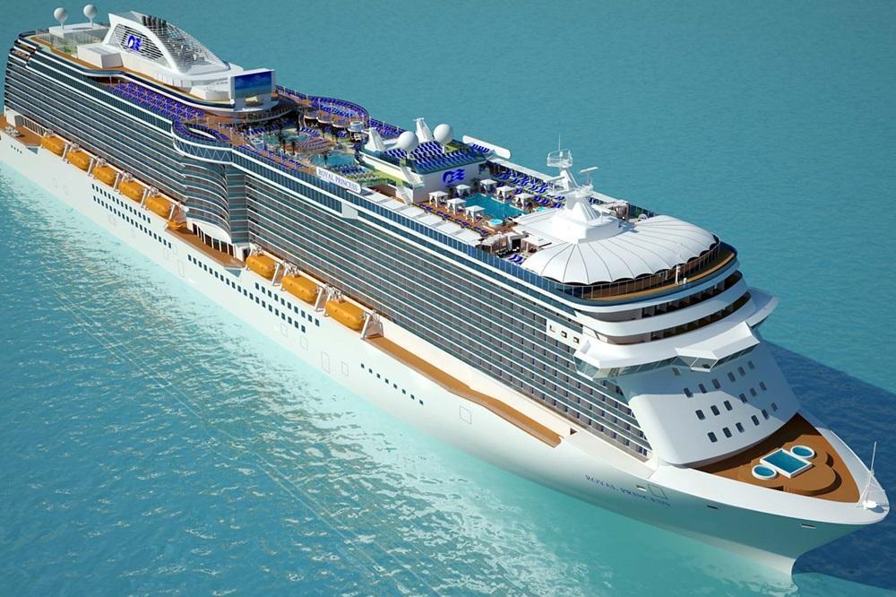 American Enchanted Princess (Royal-Class) Cruise Ship 36 Inches Model