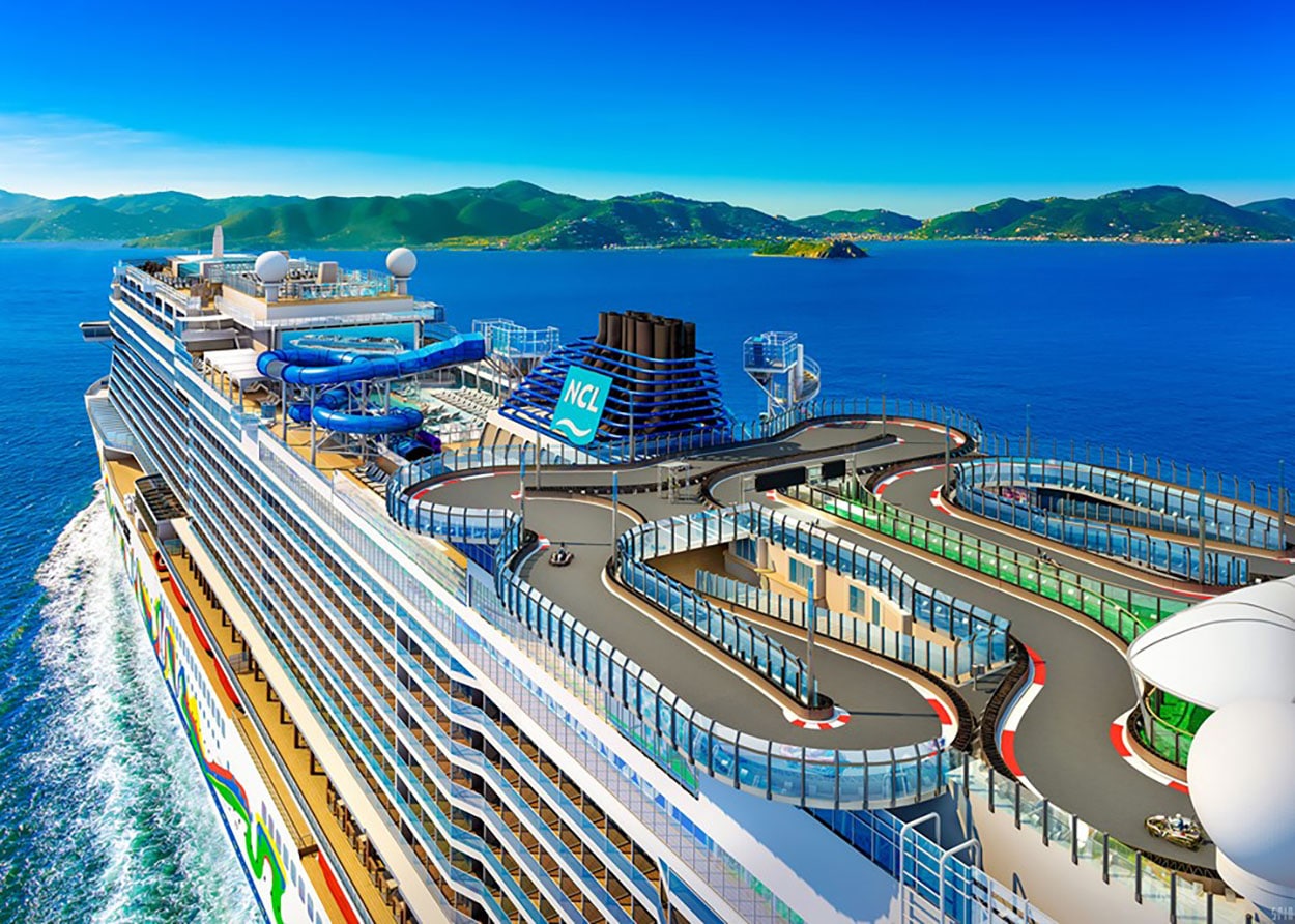 American Norwegian Encore (Breakaway Plus Class) – Norwegian Cruise Line 30 Inches Ship Model
