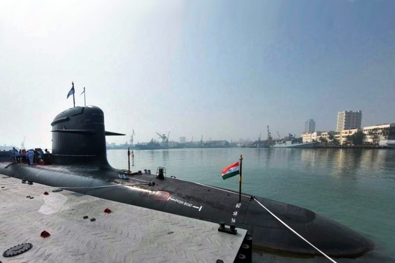 Indian INS Kalvari Submarine (S21) 36 Inches Model
