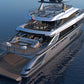 Italian Azimut Grande Trideck (Grande Series) 36 Inches Ship Model