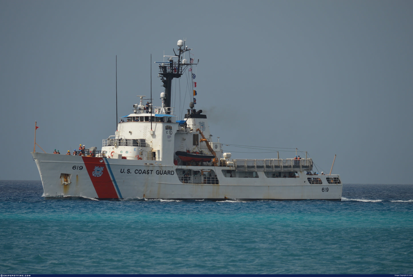 USCGC Confidence WMEC-619 L91cm Ship Model