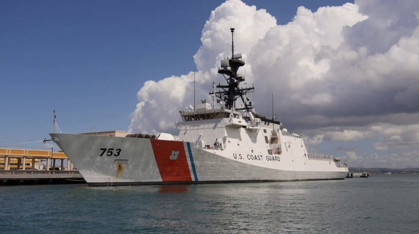 USCGC Hamilton WMSL-753 L76cm Ship Model