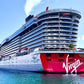 British Scarlet Lady Cruise Ship 30 Inches Model