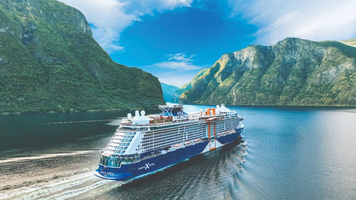 American Celebrity Apex (Edge-Class) Cruise Ship 30 Inches Model