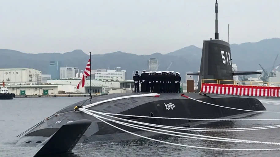 Japanese JS Taigei Submarine (SS-513 Series) 30 Inches Model