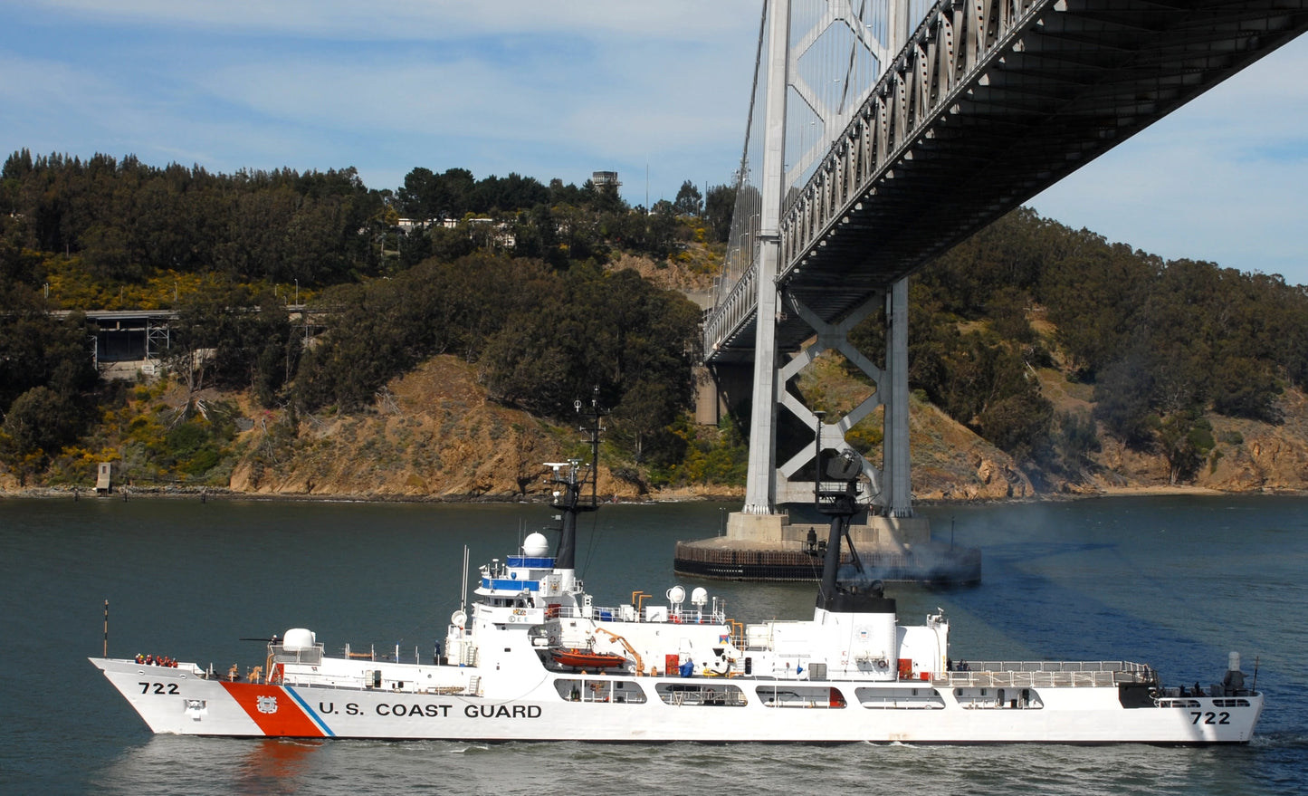 USCGC Morgenthau WHEC-722 L91cm Ship Model