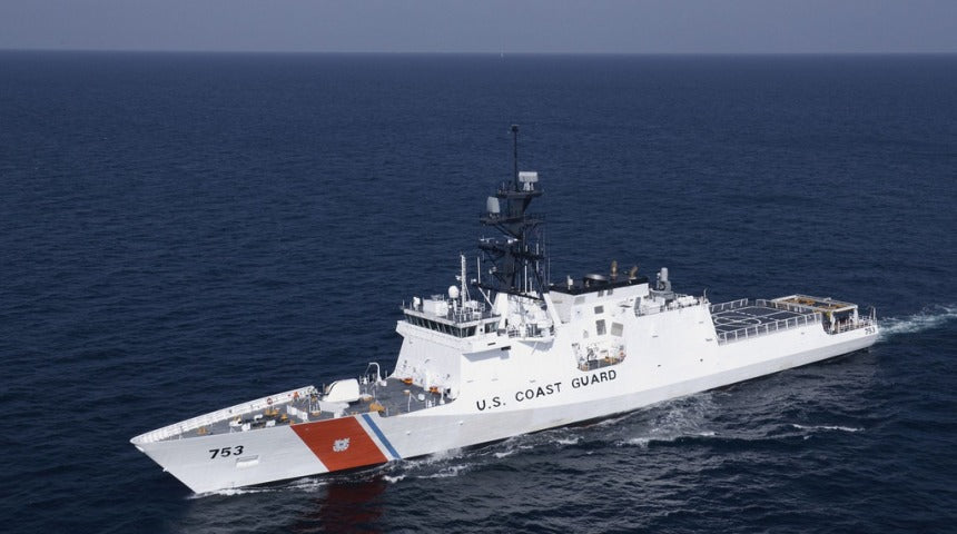USCGC Hamilton WMSL-753 L76cm Ship Model