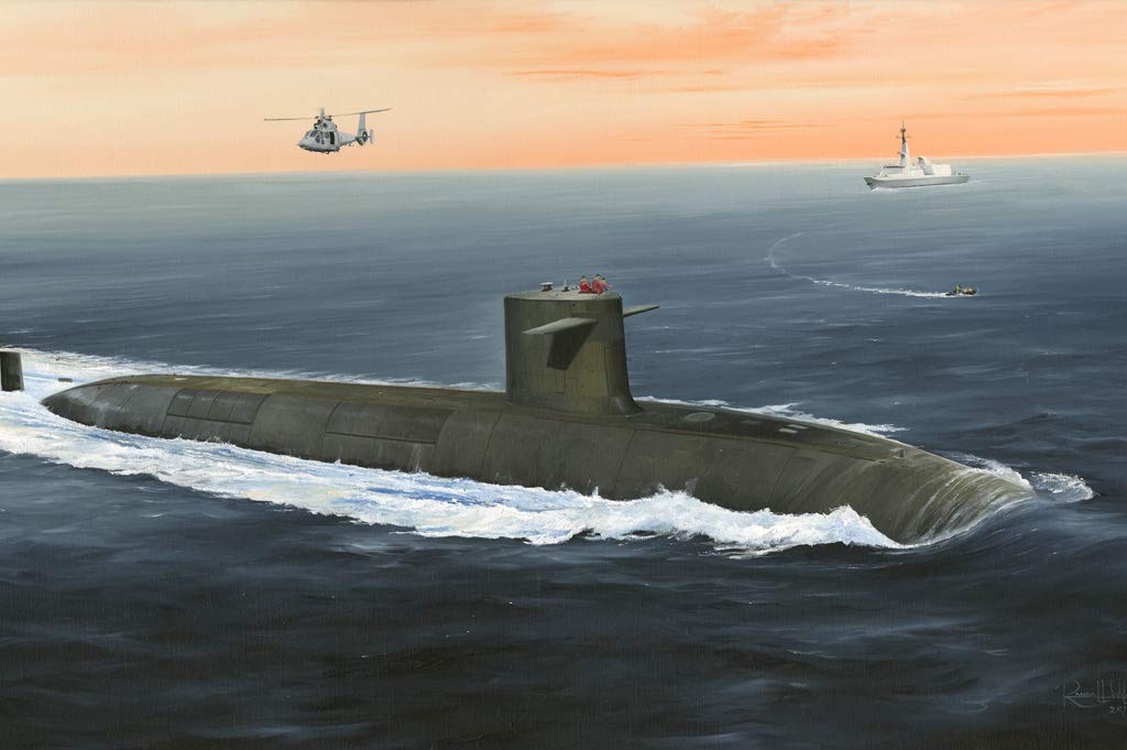 French Le Triomphant ballistic missile Submarine (S616) 36 Inches Model
