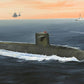 French Le Triomphant ballistic missile Submarine (S616) 30 Inches Model