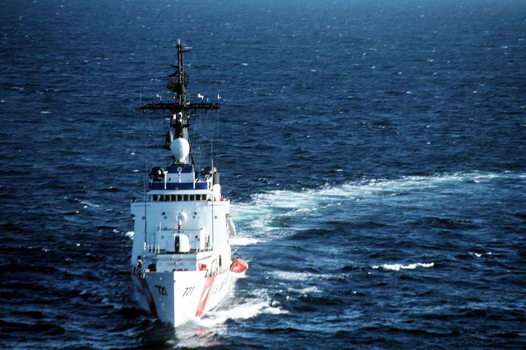 USCGC Gallatin WHEC-721 L76cm Ship Model