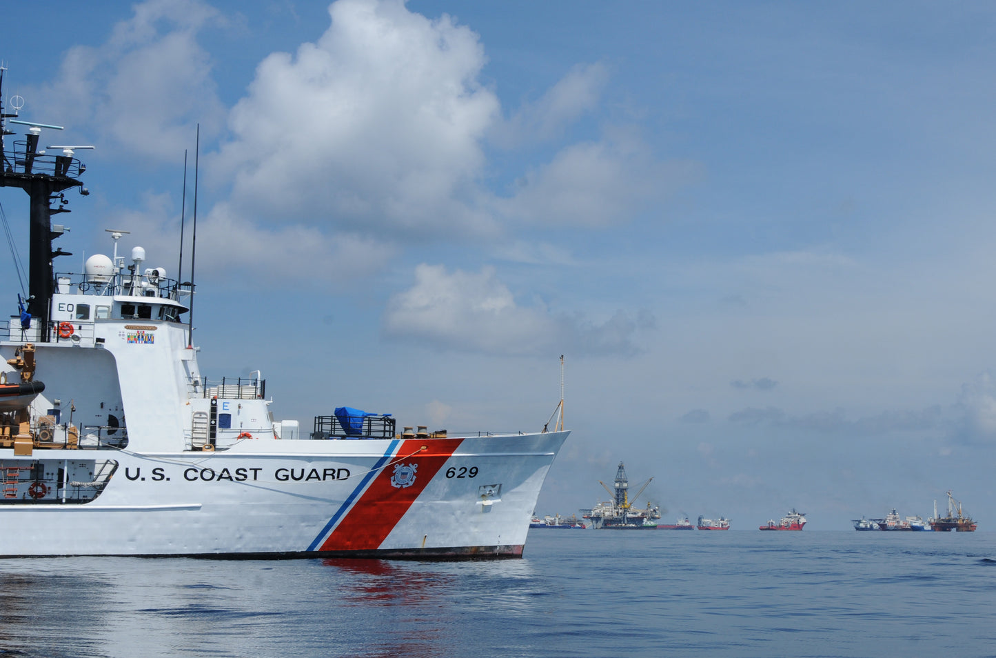 USCGC Decisive WMEC-629 L76cm Ship Model
