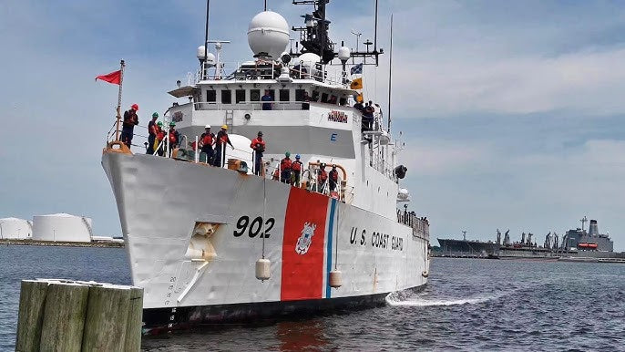 USCGC Tampa WMEC-902 L76cm Ship Model