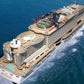 Italian MSC Seascape (Seaside EVO-Class) Cruise Ship 36 Inches Model