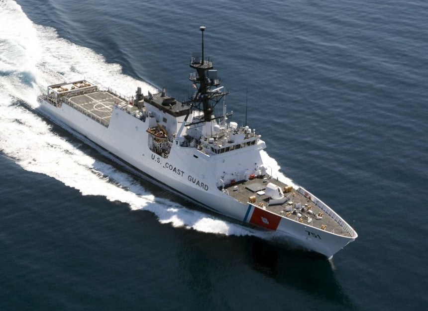 USCGC Waesche WMSL-751 L76cm Ship Model