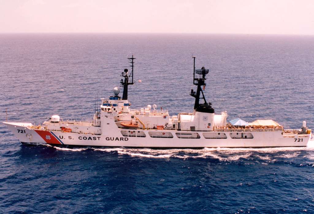 USCGC Gallatin WHEC-721 L76cm Ship Model