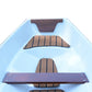 K231 - Swansea - Small composite Row Boat Canoe 10ft