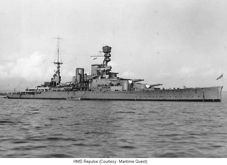 HMS Repulse (Renown-Class) 36 Inches Battlecruiser Model