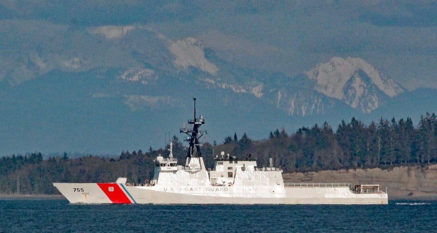 USCGC Munro WMSL-755 L76cm Ship Model