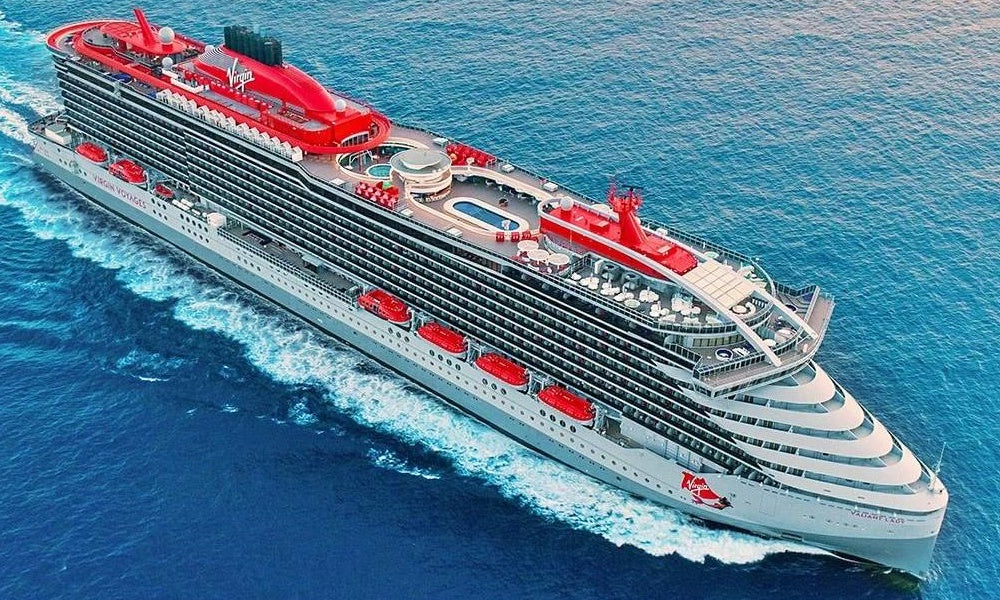 British Scarlet Lady Cruise Ship 36 Inches Model