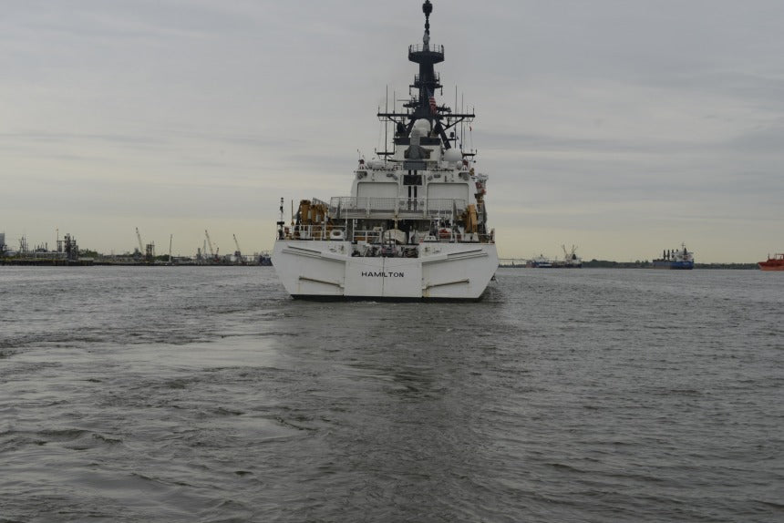 USCGC Hamilton WMSL-753 L76cm Ship Model