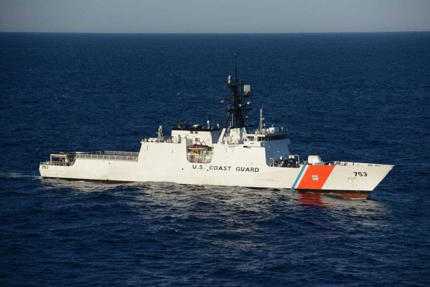 USCGC Hamilton WMSL-753 L76cm Ship Model