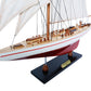 ENDEAVOUR PAINTED L60 Model Yacht | Fully Assembled Wooden Ship Model For Wholesale