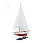 ENDEAVOUR PAINTED L60 Model Yacht | Fully Assembled Wooden Ship Model For Wholesale