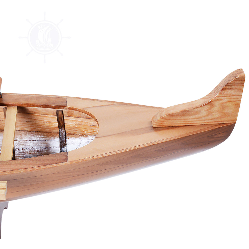HAWAIIAN CANOE MODEL BOAT | High-quality | Fully Assembled Wooden Model boats  For Wholesale