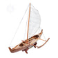HAWAIIAN CANOE MODEL BOAT | High-quality | Fully Assembled Wooden Model boats  For Wholesale