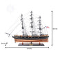 CUTTY SARK MODEL SHIP NO SAILS | High-quality | Fully Assembled Wooden Ship Models For Wholesale