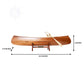 PETERBOROUGH CANOE MODEL BOAT | High-quality | Fully Assembled Wooden Model boats For Wholesale