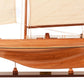 COLUMBIA YACHT L Model Yacht | Partially Assembled Wooden Yacht Model For Wholesale