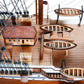 AMERIGO VESPUCCI MODEL SHIP PAINTED | High-quality | Fully Assembled Wooden Ship Models For Wholesale
