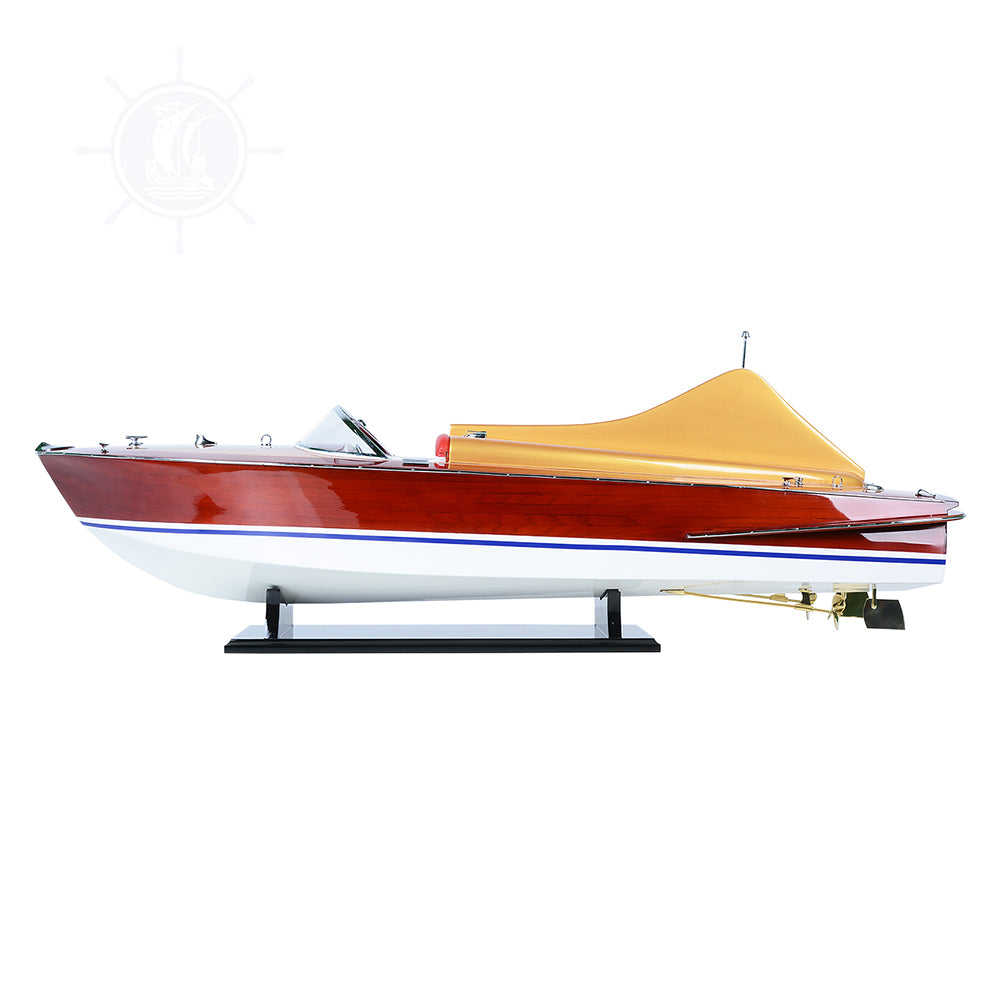 CHRIS CRAFT COBRA MODEL BOAT PAINTED L80 For Wholesale